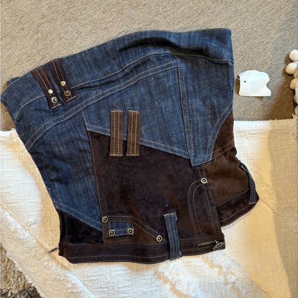 Hendi Y2& Vintage Denim top - Picture 1 of 7